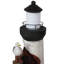 Weather-Resistant Polyresin Outdoor Lighthouse Water Fountain with Light