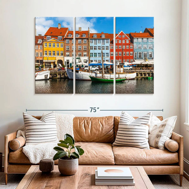 Quai Sebbie Nyhavn, H 42 po x l 65 po