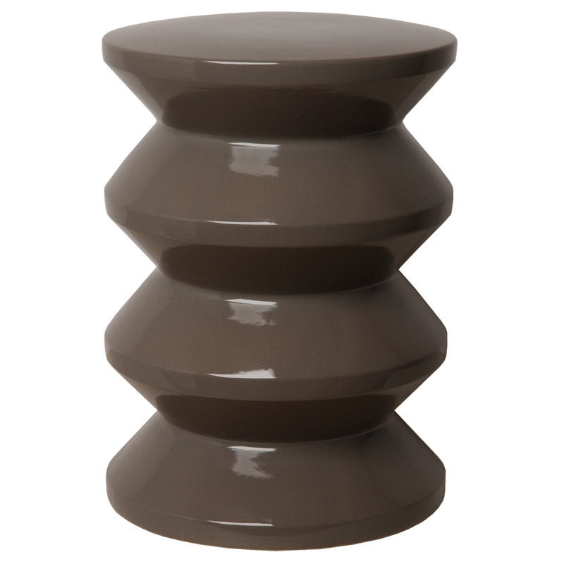 Tabouret de jardin Dameron, Gris