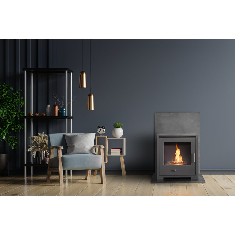 Addisyn Belfry Heating 52cm W Black Bio-Ethanol Stove