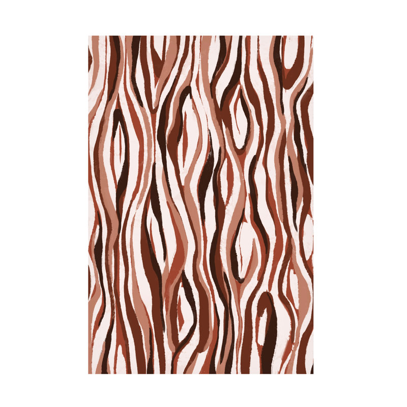 Treechild Pastel Tiger Canvas Art, H 19 po x l 12 po x P 2 po