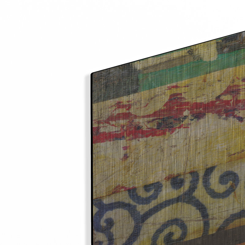 Art mural luxueux «Urban Mixed Bag 3» par Cheryl Warrick, 24 po x 24 po, H 24 po x l 24 po