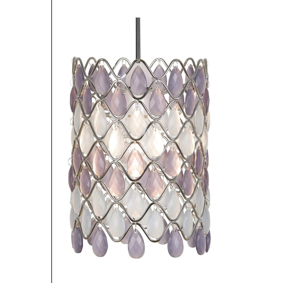 Moura 26cm H Plastic Drum Pendant Shade ( Screw On )