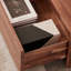 Meuble télé de style rétro jumelé à une table basse