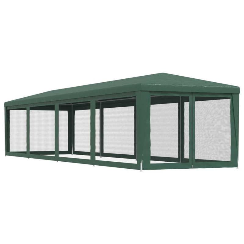 Alexin 3m x12m Iron Party Tent, Green, Green