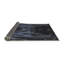 Tapis bleu/gris marine tissé à la machine-805871437