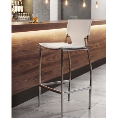 Aitana Faux Leather Stool