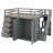 Jeanni Kids Full Loft Bed with Drawers-2081829157