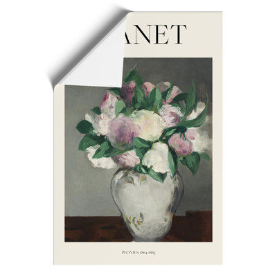 Peonies by Edouard Manet - No Frame Print