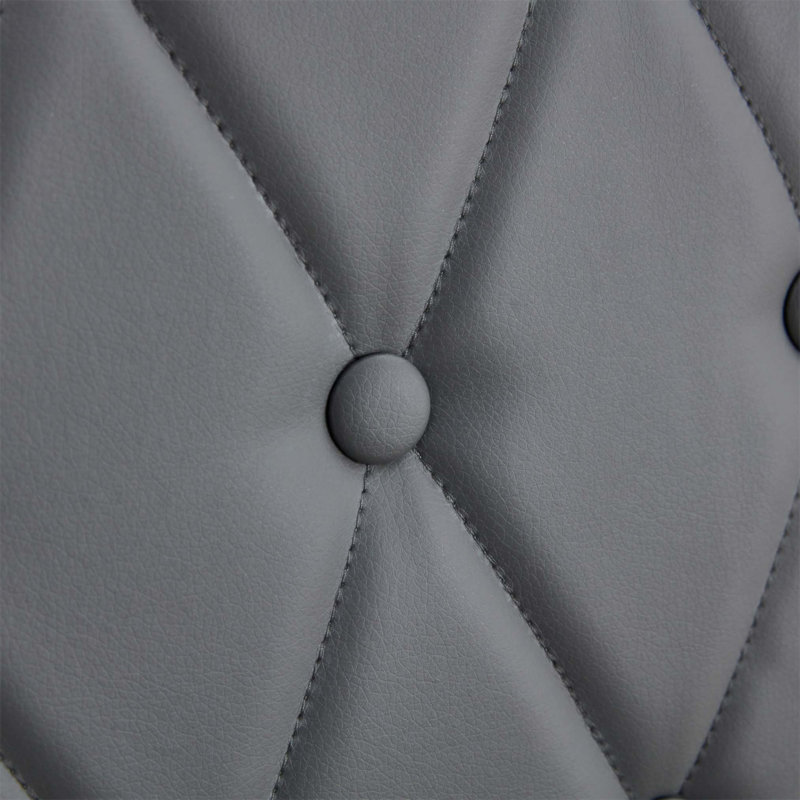  Ensemble de chaises de salle à manger sans accoudoirs avec grille et boucle, parfait pour les salles à manger élégantes et élégantes