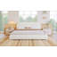 Lit tapissier en tissu de style crème-1475912271