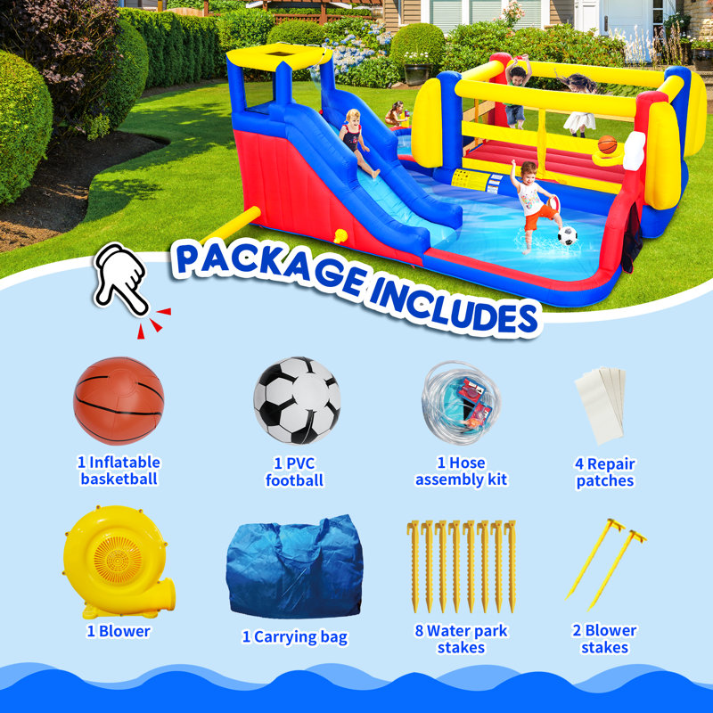 Jeu gonflable pour enfants 16 'x 13'