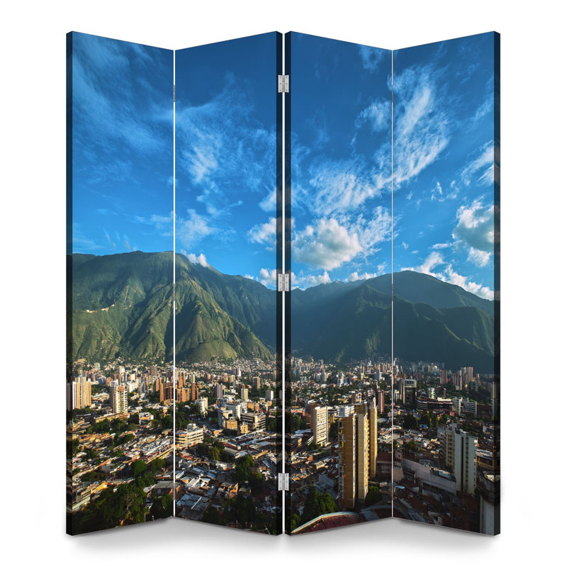 Cloison pliante 4 panneaux Royal Caracas