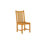 Classic Outdoor Teak Dining Side Chair
