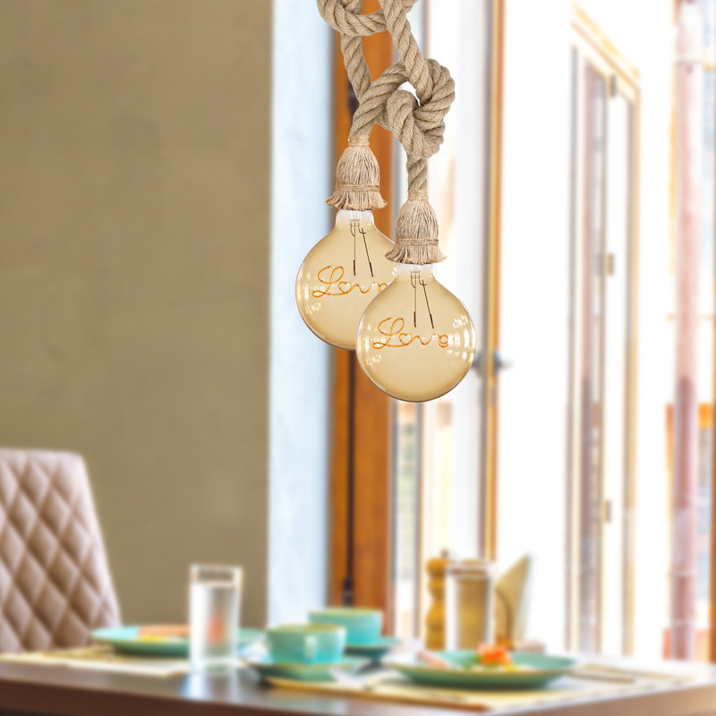 Colm 2 - Light Hemp Pendant, Yes