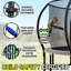 Trujump 12ft Trampoline With Enclosure System, Meets Astm Safety Standards, Orange