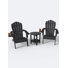 Oversized Adirondack 3 Piece Seating Group