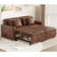 Anishka 2 Seater Faux Leather Sofa Bed