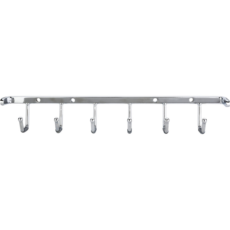 Polished Chrome 11" Screw Mounted Belt Rack