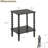 Side Table, Small End Table With Storage Shelf, 2-Tier Small Coffee Tables Living Room For Bedroom, Narrow Spaces-1315981481