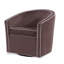 Chaise pivotante brune-513794759
