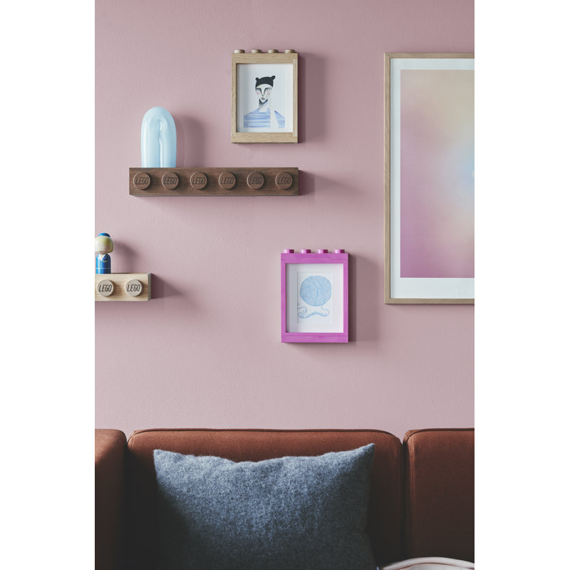 Wood Embossed Picture Frame, Soap Treated