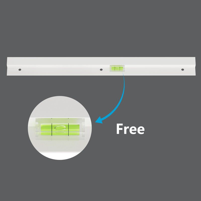 Harana Front and Back Lighting Dimmable Anti-Fog Bathroom/Vanity Mirror with Tempered Glass, 36" x 28"