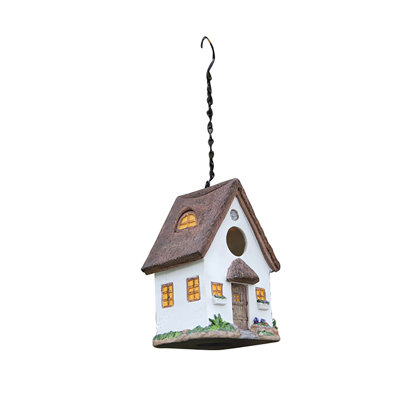 The birdhouse Garden Decoration And Layout Of Outdoor Houses Bird Nests Hanging Nests Resin Crafts And Decorations