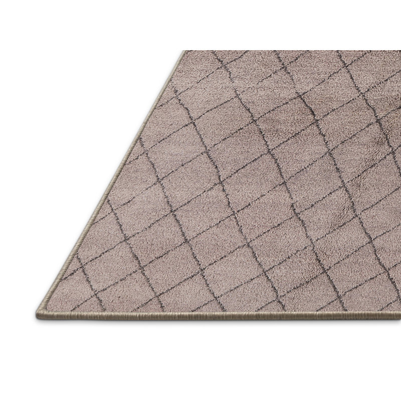 Tapis brun Boonton, Rectangle 8 pi x 10 pi