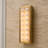 Wall Lamp Cabildo Antique Brass Finish Alabaster