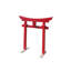 Décoration murale japonaise de jardin miniature 26 pouces Torii Gate-417976774