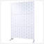 Écran d'intimité extérieur et intérieur en métal 76 H x 48 W, séparateur décoratif autoportant pour terrasse, balcon, patio et jardin-114730151