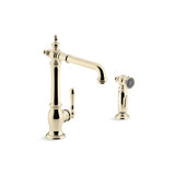 Artifacts® Single Handle Kitchen Sink Faucet with Accessories