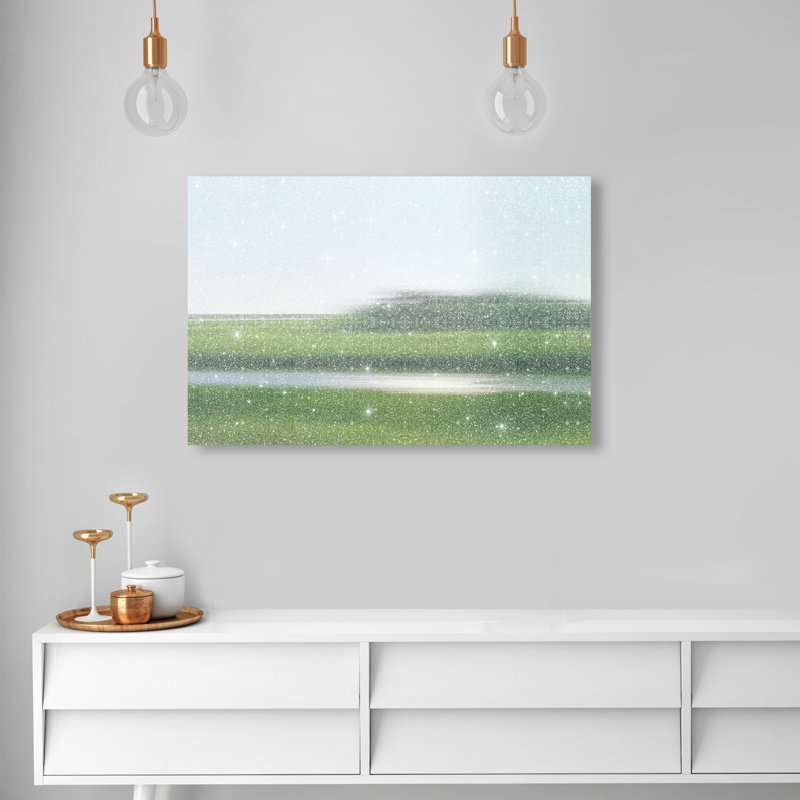 Velocity Meadow II Print by Oliver Gal, 10"H x 15"W, Gallery Wrapped