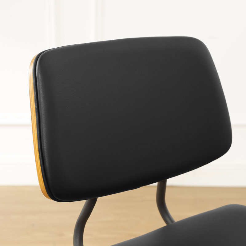 Chaise d'appoint Brantson, Noir, noir, noir, noir