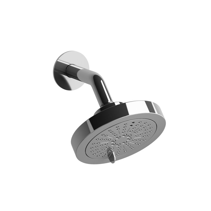 Multi Function Adjustable Shower Head with Arm, Chrome