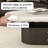 Luxurious Sophisticated Oval Storage Coffee Table-432932995