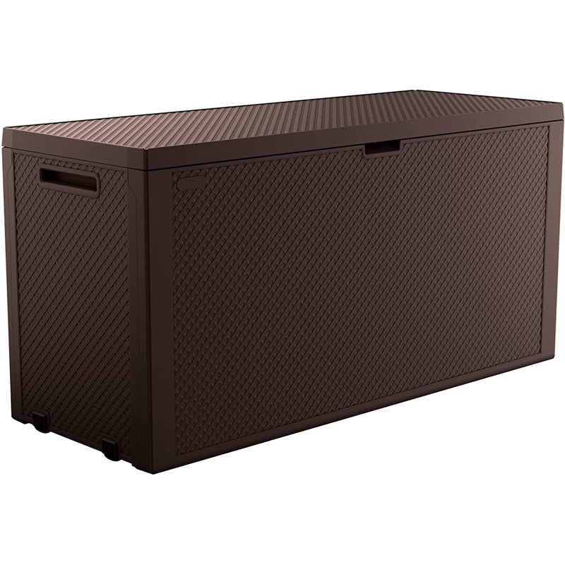 Keter Emily Garden Storage Box, Brown