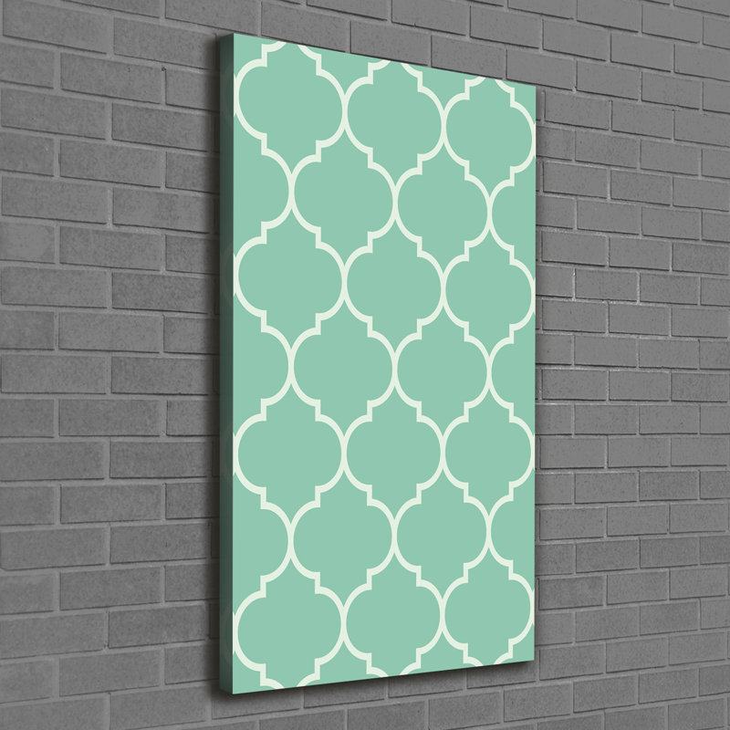 Moroccan Background - Wrapped Canvas Print