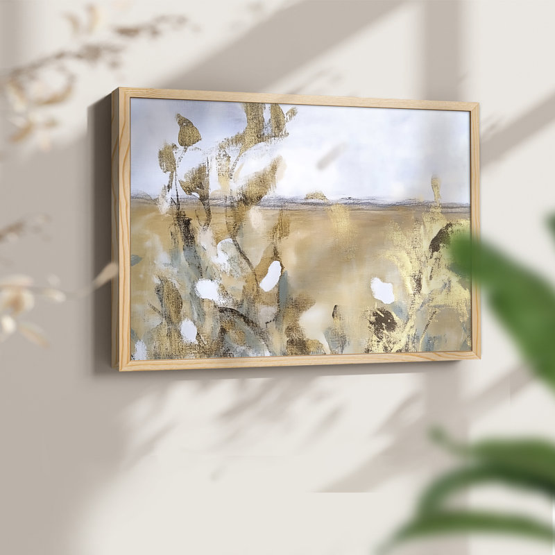 Paysage, série X, reproduction encadrée, H 8 po x l 10 po, Naturel