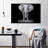 Elephant Zone Canvas Print-201883875