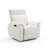 Axton Dual Motor Swivel Glider Power Recliner With Power Headrest and USB & Type-C Ports