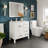 Eviva London 38"W x 18"D Bathroom Vanity with Undermount Porcelain Sink-13188946-82082238