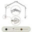 Tringle à rideaux simple ajustable 0,81 po Jaylene-3490470-71750635