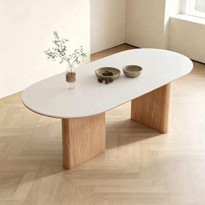 Table en pierre frittée Wabi-Sabi
