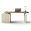 Bureau extensible avec 3 tiroirs à pousser-1160183841