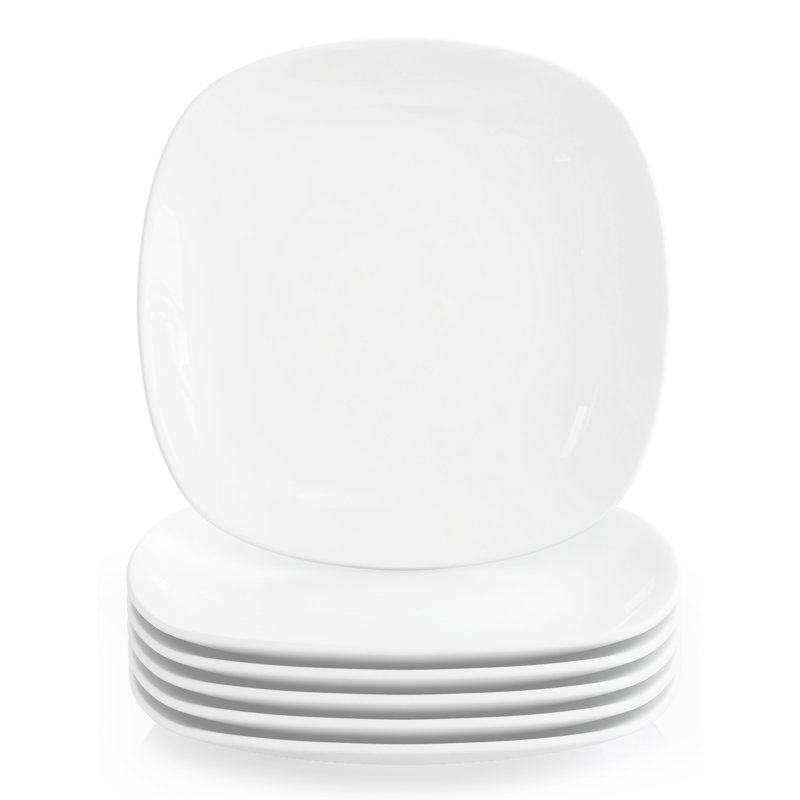 19.2cm Porcelain China Commercial Dishwasher Safe Salad or Dessert Plate,  