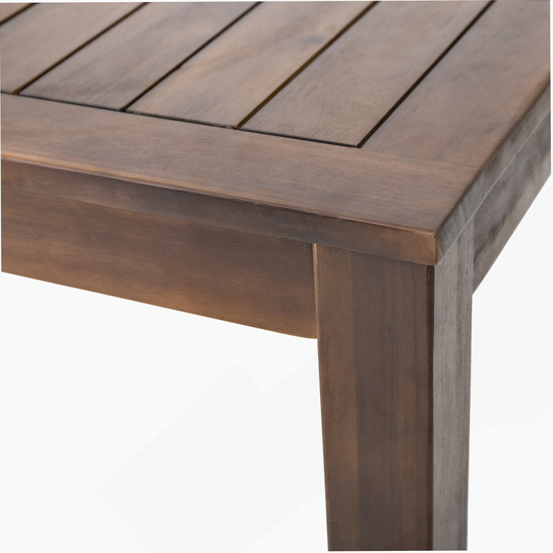 Outdoor Table And Two Benches