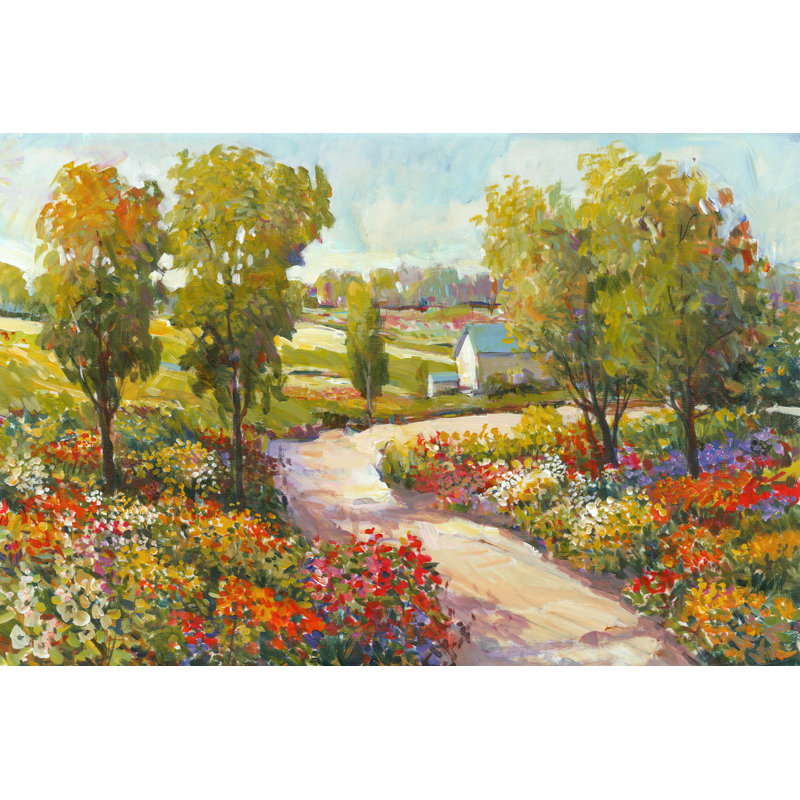 Promenade matinale I, H 32 po x l 48 po x P 1,25 po