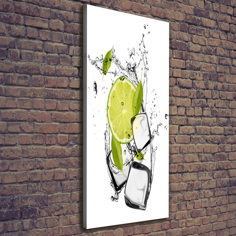 Limonka And Ice - Wrapped Canvas Print